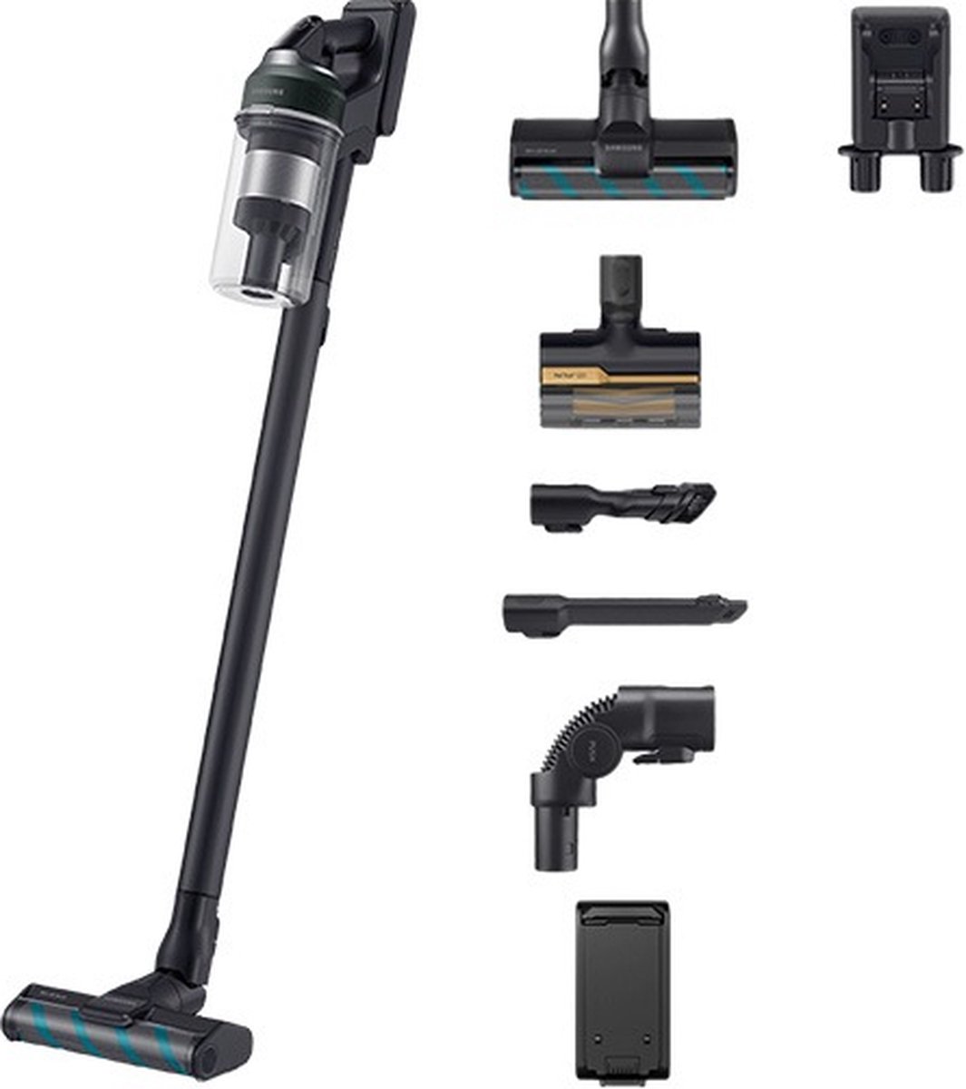 De Samsung Jet 85 Multi steelstofzuiger VS20C852CTN/WA in één oogopslag