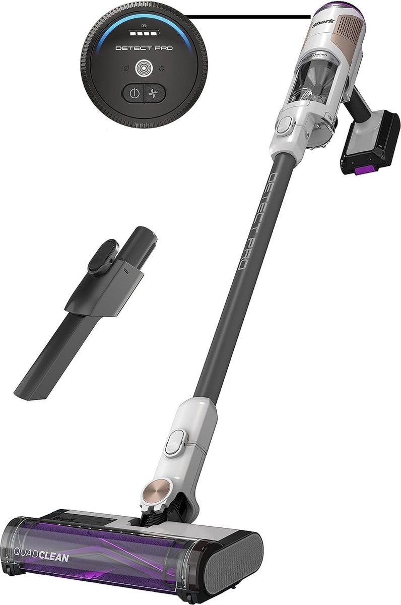 De Shark Detect Pro IW1611EU Steelstofzuiger in één oogopslag