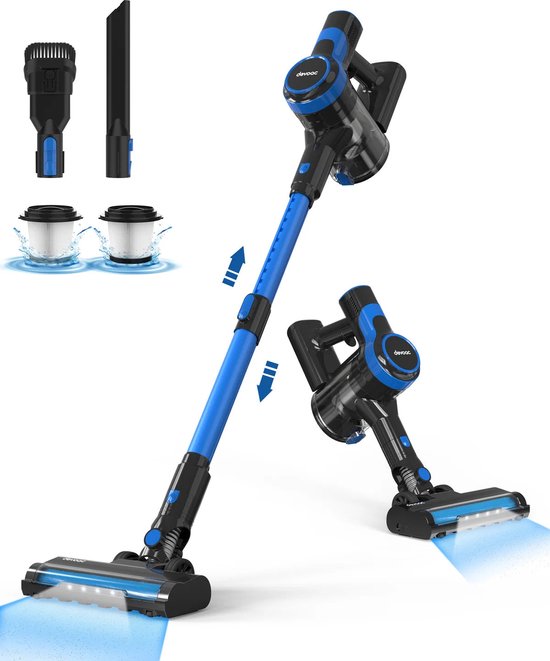 Steelstofzuiger 6-in-1 200W Blauw review