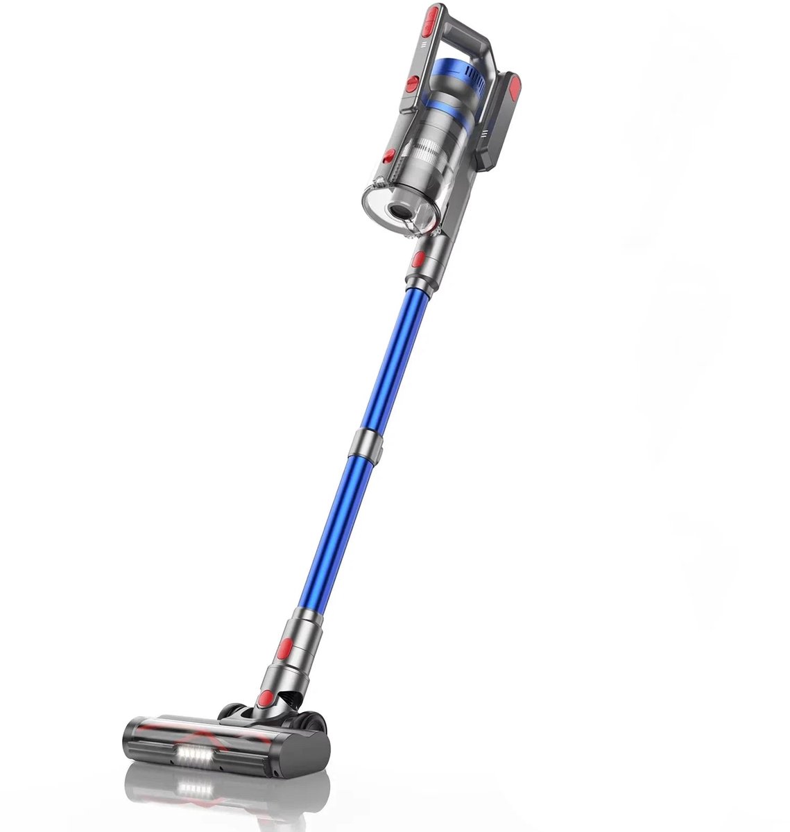 De Steelstofzuiger Draadloos 450W Blauw in één oogopslag