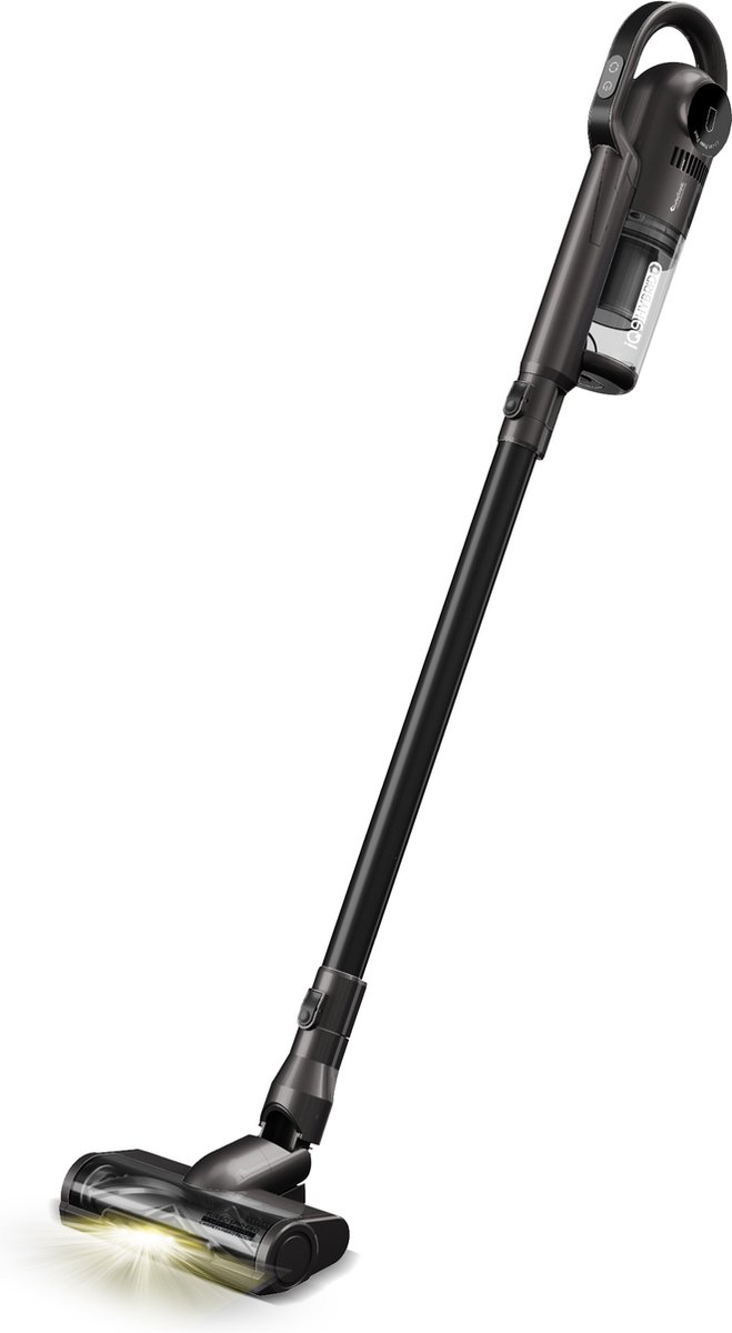 De TurboTronic IQ9 Draadloze Steelstofzuiger Zwart in één oogopslag