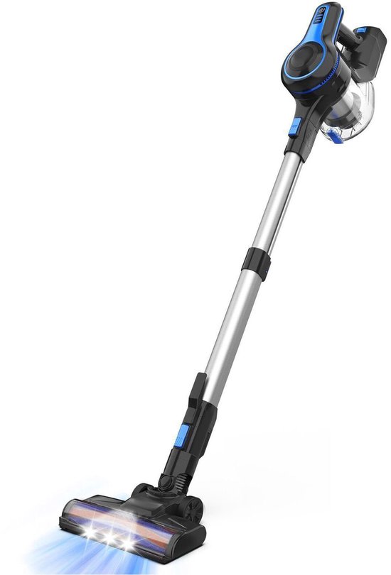 VacniQ Steelstofzuiger Draadloos Blauw 50KPa 6-in-1 review