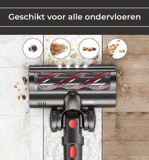 Zedar S600 draadloze steelstofzuiger