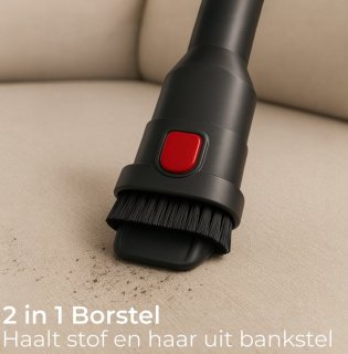 Zedar S600 draadloze steelstofzuiger