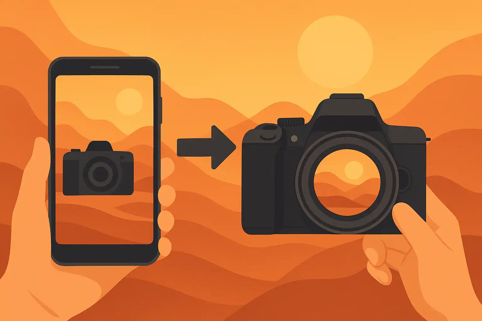 De overstap van smartphone naar systeemcamera: zo haal je het maximale uit je eerste shoots