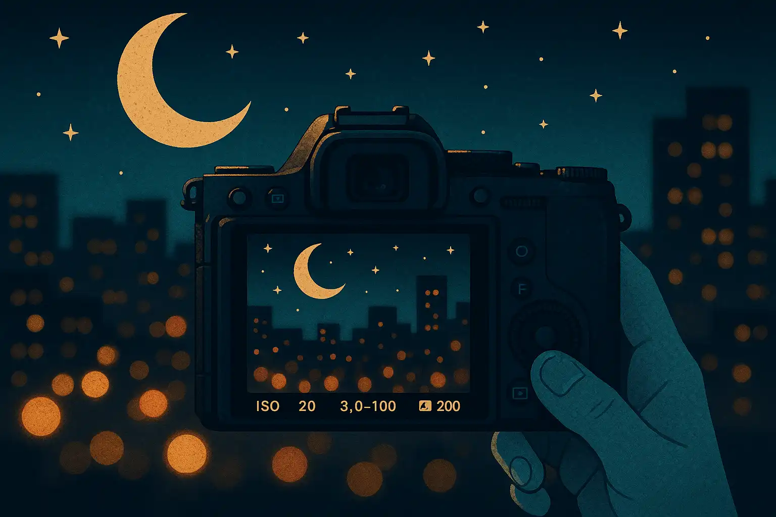 Nachtfotografie zonder statief: instellingen voor haarscherpe beelden in het donker