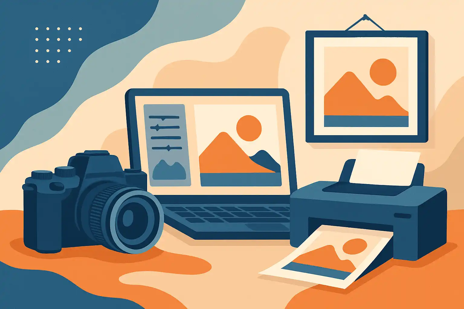 Professionele prints maken van je systeemcamera-foto's: van bestand tot aan de muur