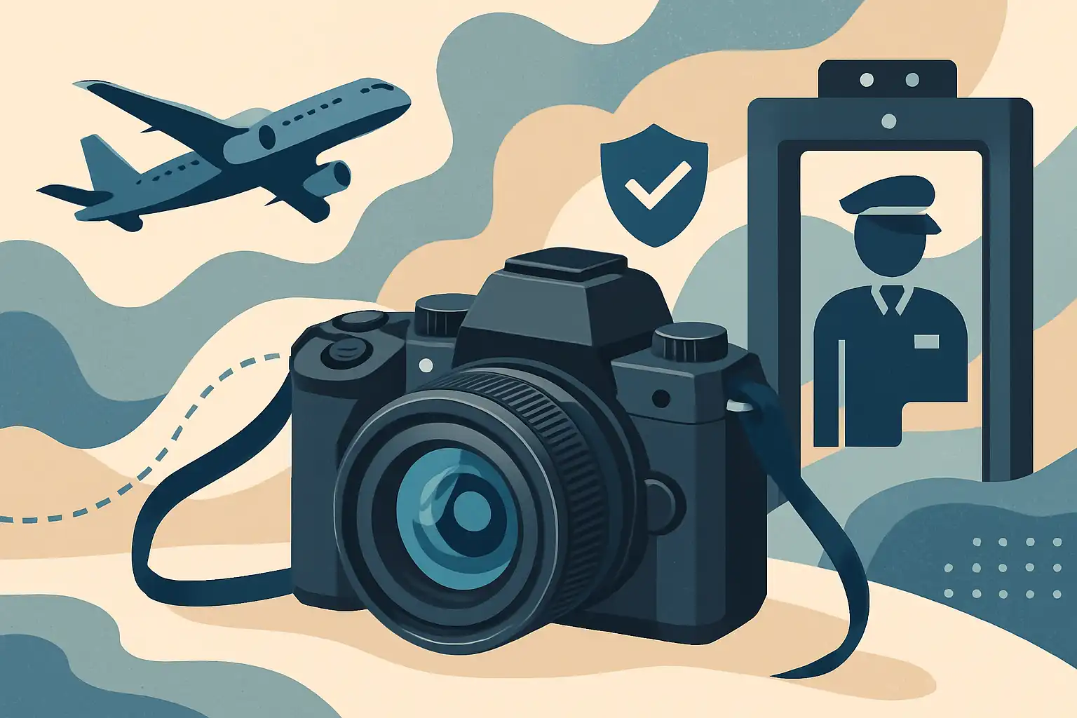 Vliegen met je systeemcamera: slimme hacks voor veilig transport bij security en douane