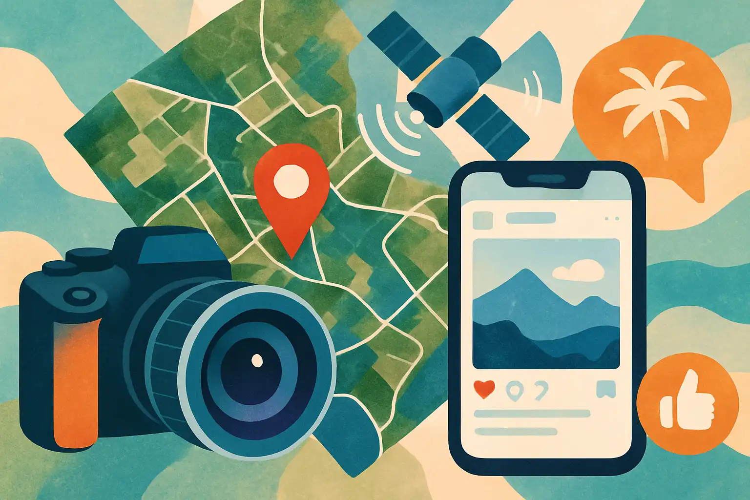 Zo vind je unieke fotolocaties met satellietkaarten, social feeds en lokale tips