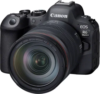 Canon EOS R6 Mark II - Systeemcamera + RF 24-105mm F4 L IS USM lens - Zwart