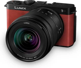 Panasonic Lumix S9 - Systeemcamera - + 20-60mm f/3.5-5.6 Lens - Rood