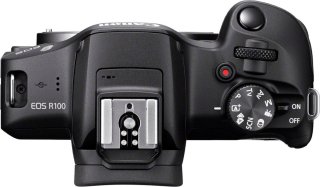 Canon EOS R100 Systeemcamera met RF-S 18-45mm en 55-210mm lenzen