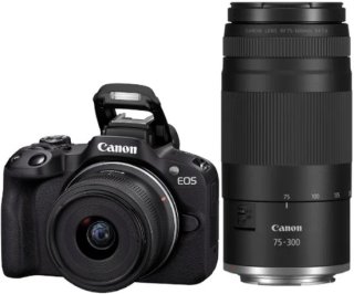 Canon EOS R50 systeemcamera met RF-S 18-45mm en RF 75-300mm review
