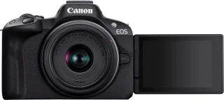 Canon EOS R50 systeemcamera + RF-S 18-45mm & 55-210mm lensset