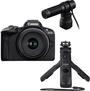 Canon EOS R50 Zwart + RF-S 18-45mm Kit