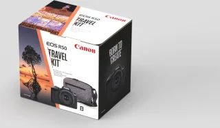 Canon R50 systeemcamera + RF-S 18-45mm kit