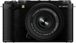 De Fujifilm X-M5 Kit XC 15-45mm Zwart systeemcamera in één oogopslag