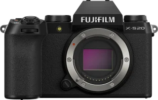 Fujifilm X-S20 systeemcamera body zwart