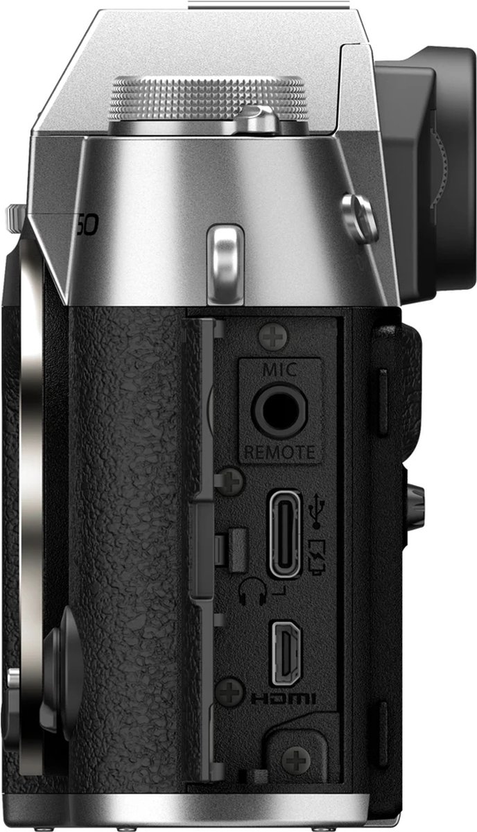 Wat vinden we goed aan de Fujifilm X-T50 Systeemcamera met XF16-50mm lens zilver