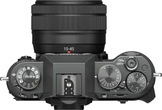Fujifilm X-T50 systeemcamera + XC15-45mm lens Charcoal Silver