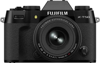 Fujifilm X-T50 systeemcamera + XF16-50mm lens zwart
