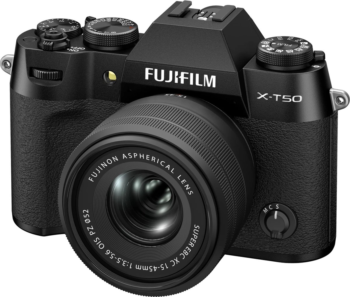 Fujifilm X-T50 + XC15-45mm Zwart Systeemcamera