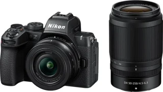 Nikon Z 50II systeemcamera + DX 16-50mm & 50-250mm lenzen
