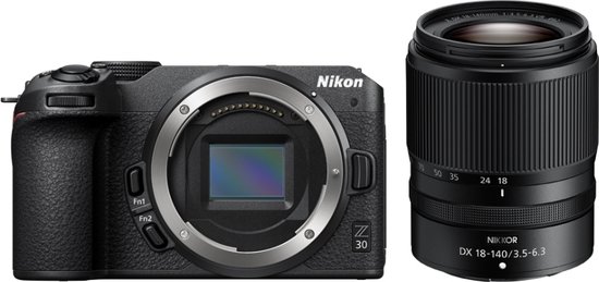 Nikon Z30 systeemcamera met NIKKOR Z 18-140mm lens review