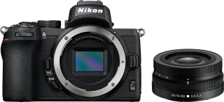 Nikon Z50 systeemcamera + NIKKOR Z 16-50mm lens