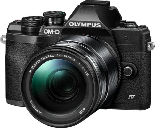 Olympus OM-D E-M10 Mark IV Systeemcamera + 14-150mm Lens Zwart