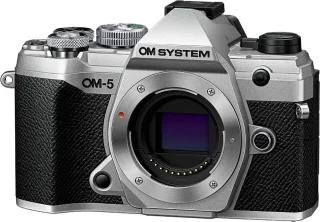 OM SYSTEM OM-5 Body Zilver