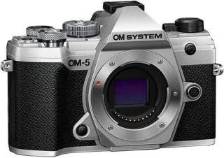 OM SYSTEM OM-5 Body Zilver