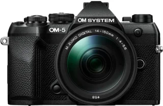 OM SYSTEM OM-5 Mark II zwart + 12-45mm f/4.0 PRO