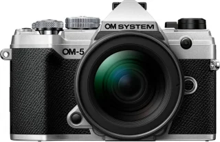 OM SYSTEM OM-5 Systeemcamera met 12-45mm Lens Zwart/Zilver