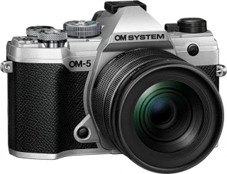 OM SYSTEM OM-5 Systeemcamera met 12-45mm Lens Zwart/Zilver