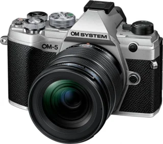 OM SYSTEM OM-5 Systeemcamera met 12-45mm Lens Zwart/Zilver
