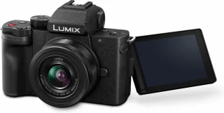 Panasonic Lumix DC-G100 + 12-32mm lens zwart