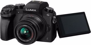 Panasonic Lumix DMC-G7 + 14-42mm Lens Zwart
