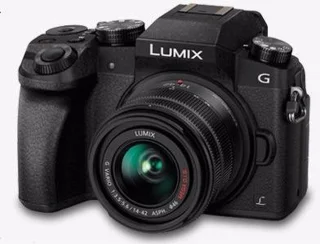 Panasonic Lumix DMC-G7 + 14-42mm Lens Zwart
