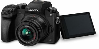 Panasonic Lumix DMC-G7 + 14-42mm Lens Zwart