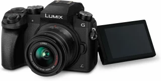 Panasonic Lumix DMC-G7 + 14-42mm Lens Zwart