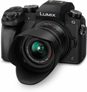 Panasonic Lumix DMC-G7 + 14-42mm Lens Zwart