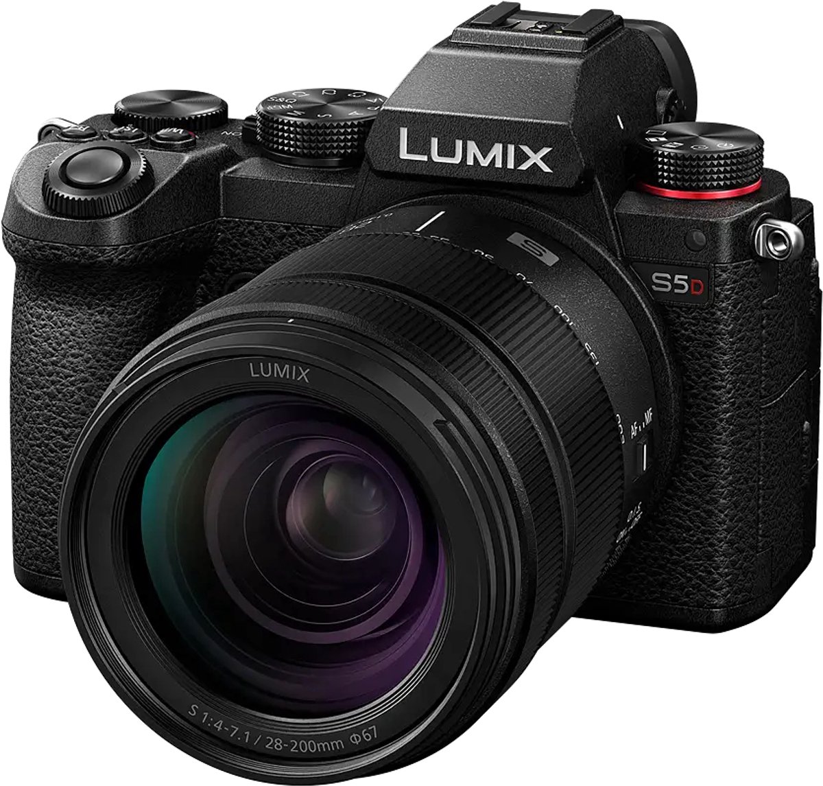 De Panasonic LUMIX S5D + S 28-200mm f/4-7.1 Black in één oogopslag