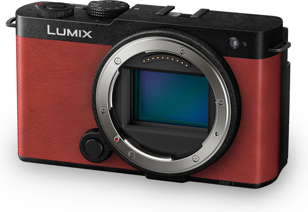 Wat vinden we goed aan de Panasonic Lumix S9 Body Rood
