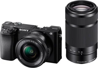 Sony A6100 Camera + 16-50mm & 55-210mm Lenzen Kit