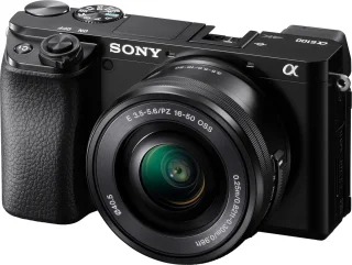 Sony A6100 Zwart + E PZ 16-50mm Lens