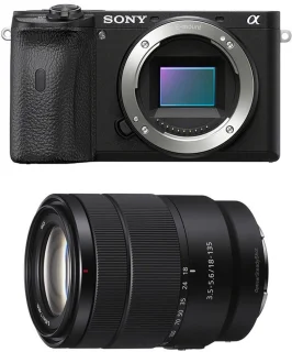 Sony A6600 camera + E 18-135mm lens