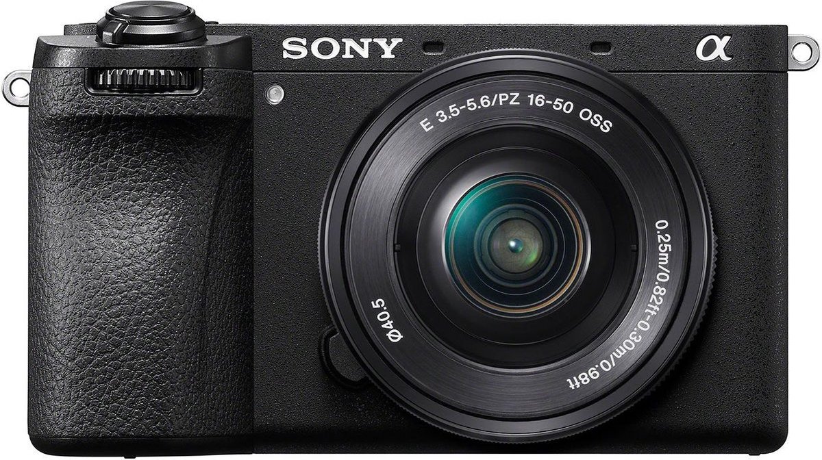 De Sony A6700 + 16-50mm E-mount lens Zwart in één oogopslag