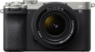 Sony A7C II systeemcamera met 28-60 mm lens zilver