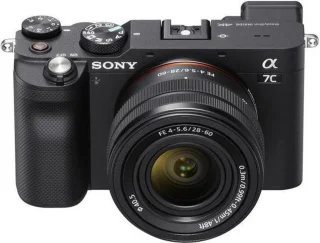 Sony Alpha A7C systeemcamera met FE 28-60mm lens zwart